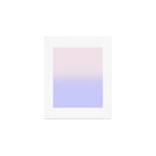 Pink Purple Ombre Gradient Art Print Gallery Image 1