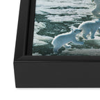 Polar Lights Framed Canvas Print Gallery Image 3