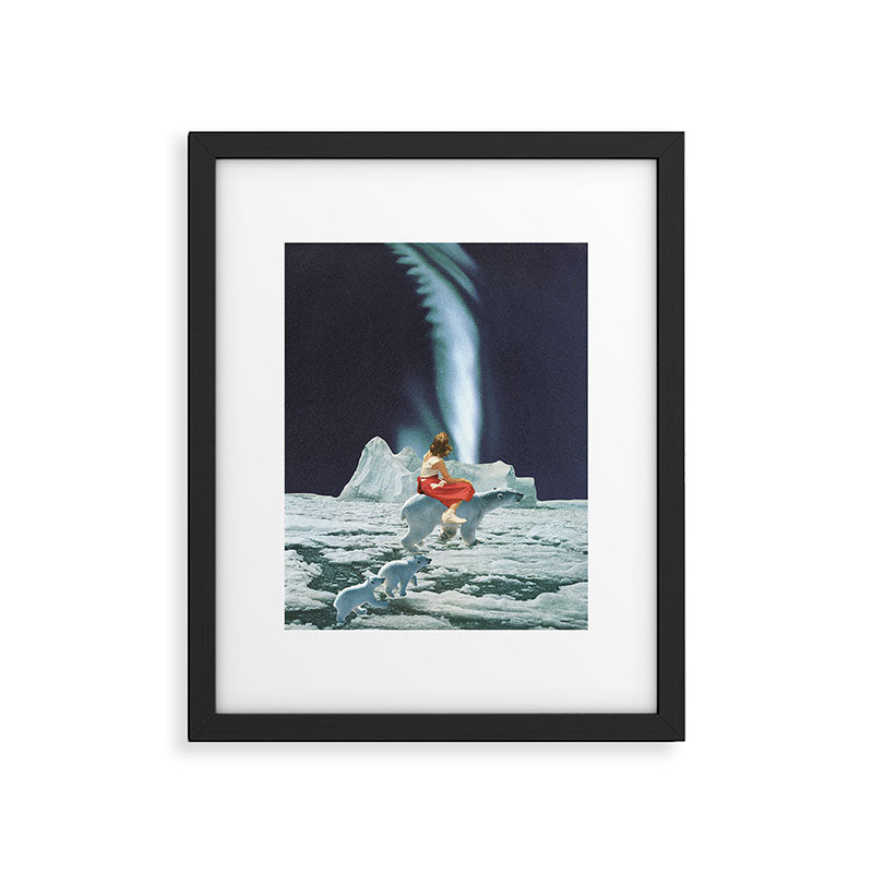Polar Lights Framed Art Print Gallery Image 5
