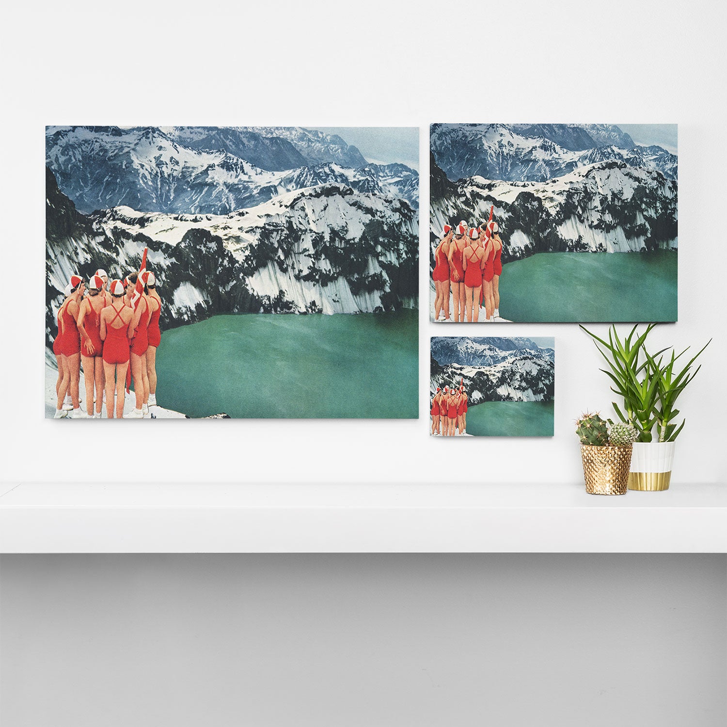 Polar Plunge Canvas Print Gallery Image 3