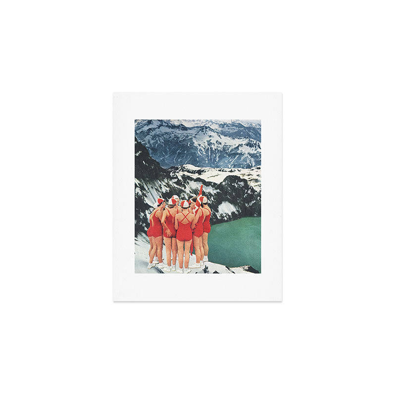 Polar Plunge Art Print