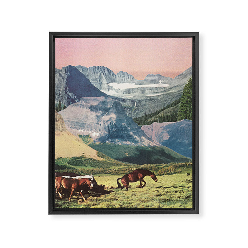Roaming Framed Canvas Print Gallery Image 6