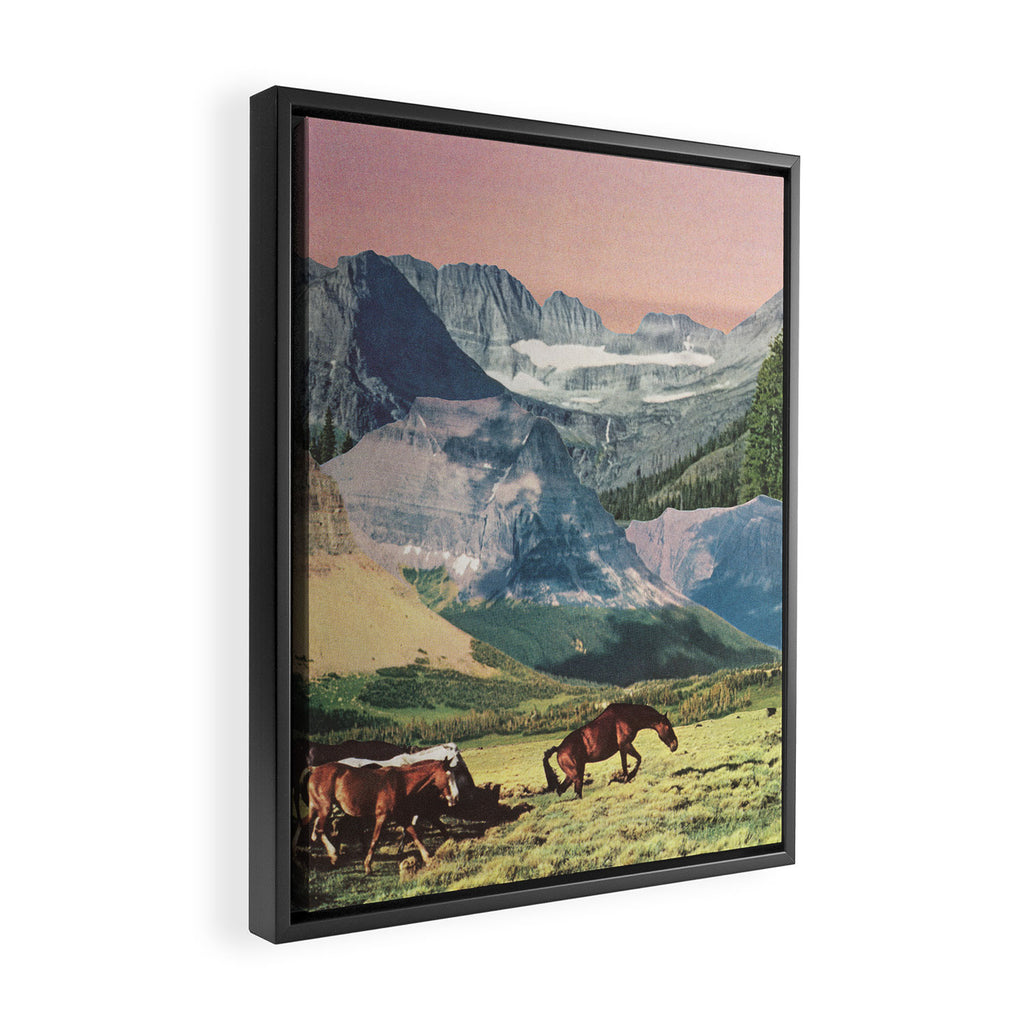 Roaming Framed Canvas Print Gallery Image 2