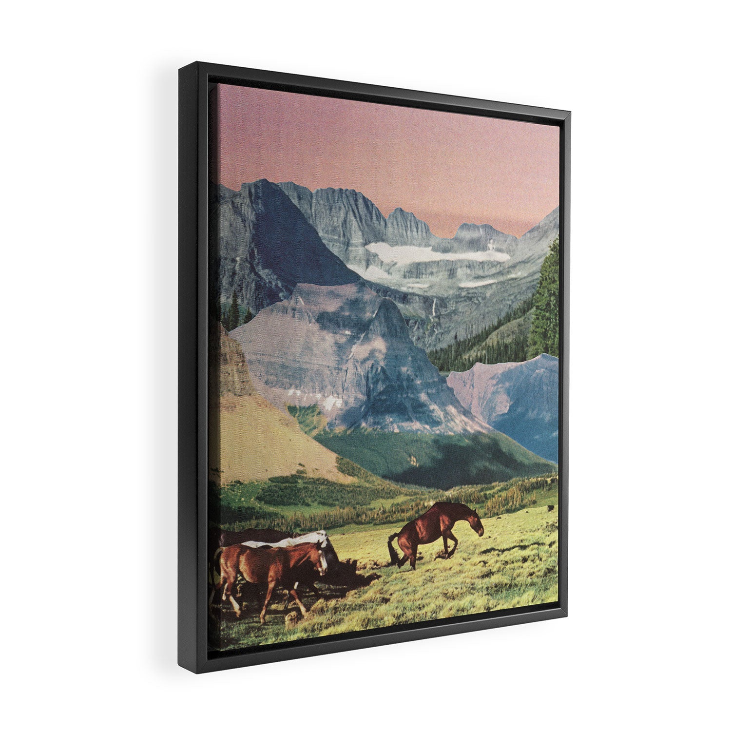 Roaming Framed Canvas Print Gallery Image 2