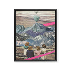 Rocks Framed Canvas Print Gallery Image 6