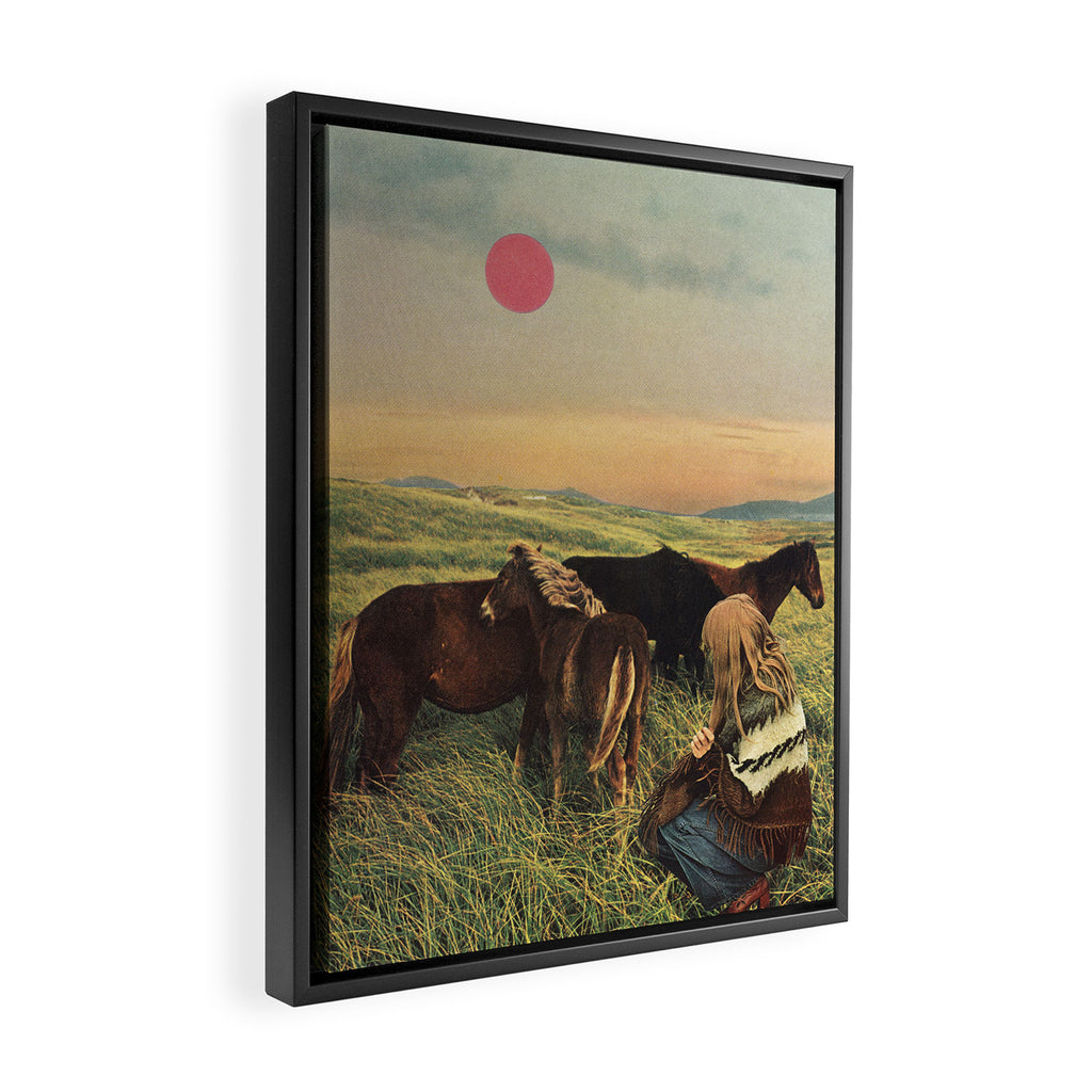 Second Summer Framed Canvas Print Gallery Image 2