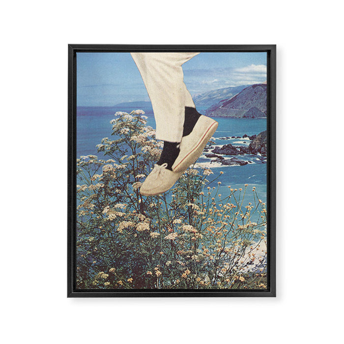 Somewhere Else Framed Canvas Print Gallery Image 1