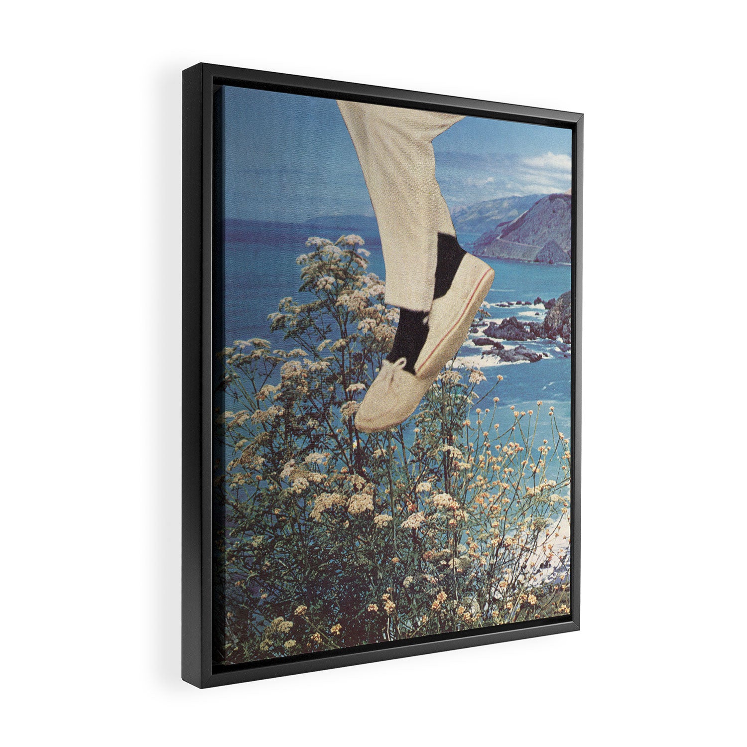 Somewhere Else Framed Canvas Print Gallery Image 2