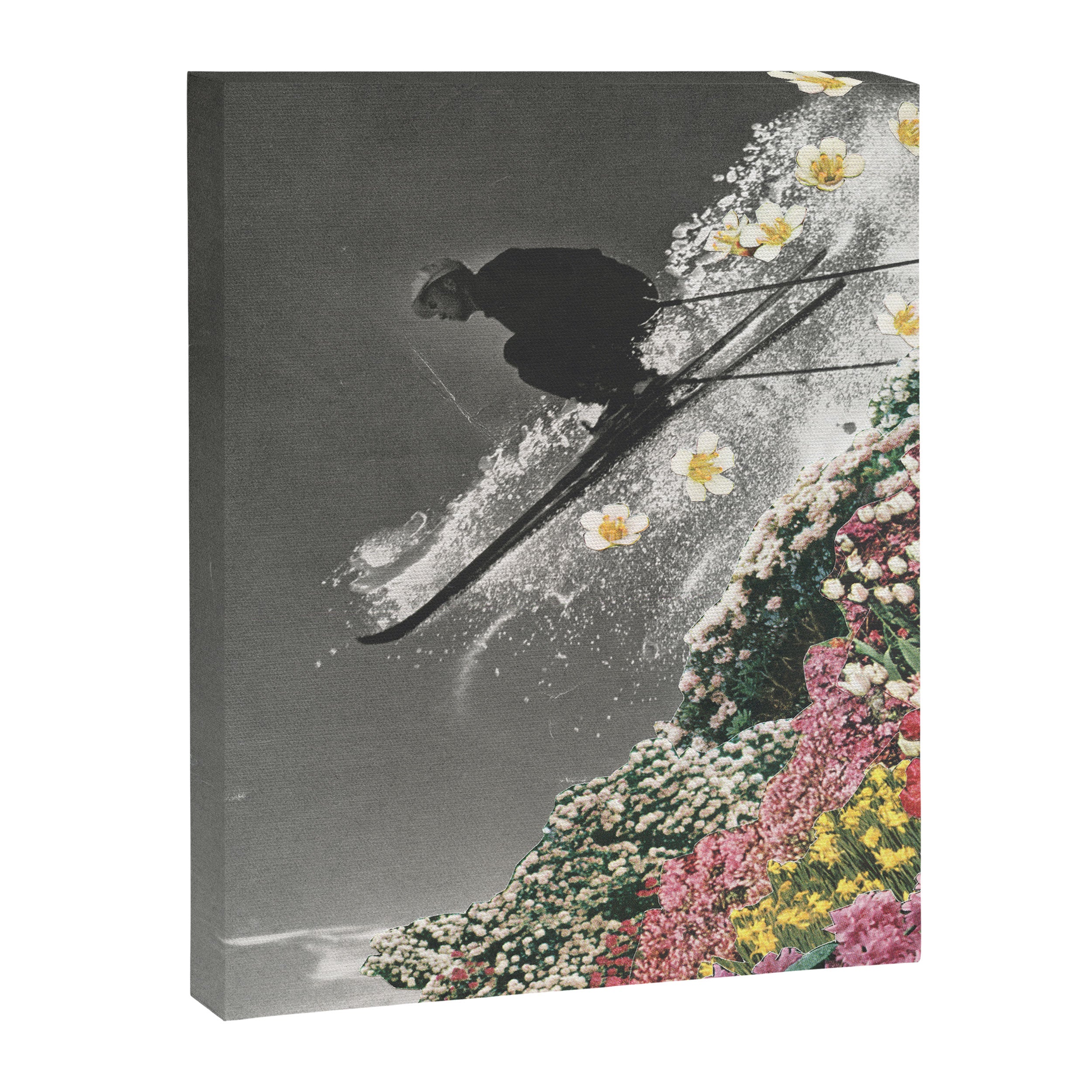 Spring Skiing Canvas Print Gallery Image 3