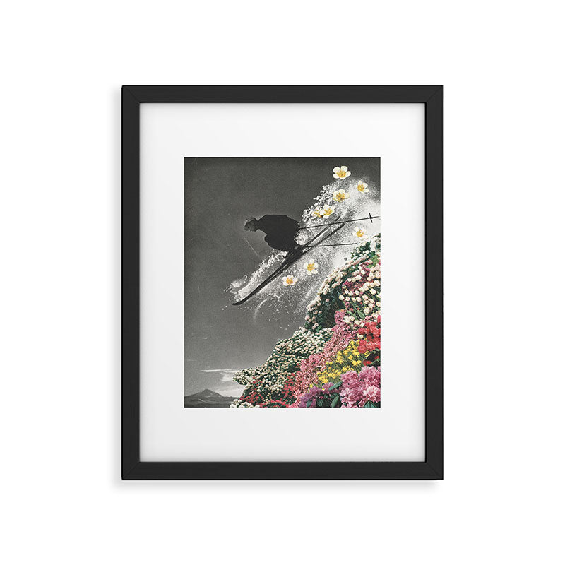 Spring Skiing Framed Art Print Gallery Image 5
