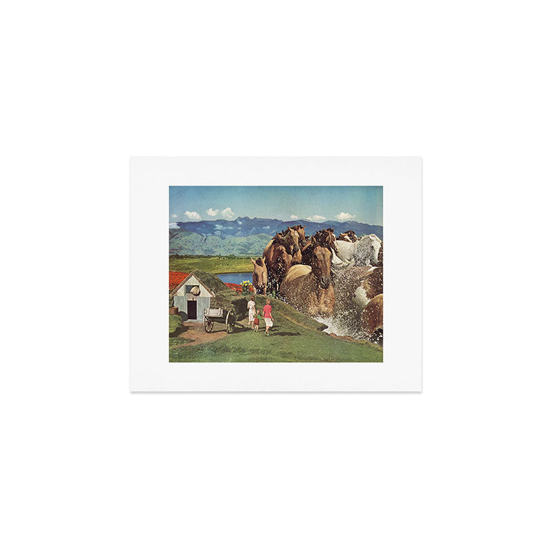 Stampede Art Print Gallery Image 1