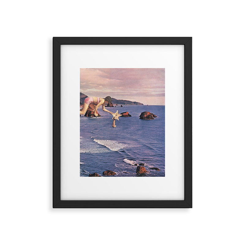 Starfishing Framed Art Print Gallery Image 6