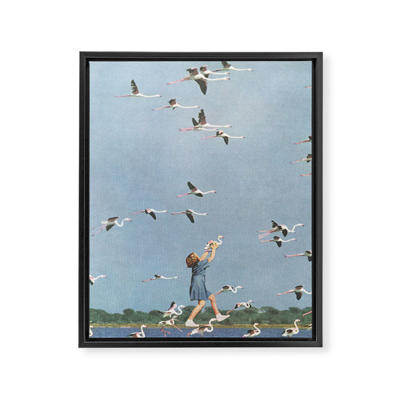 Taking Flight Framed Canvas Print Gallery Image 6