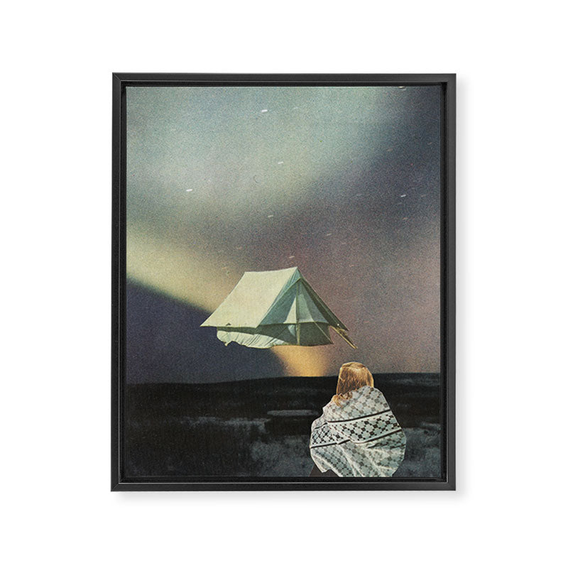 Tent Framed Canvas Print Gallery Image 6