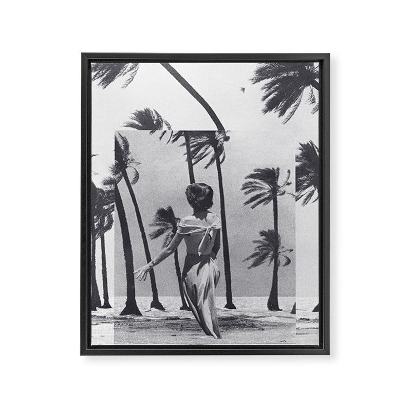 Tropical Storm Framed Canvas Print Gallery Image 6