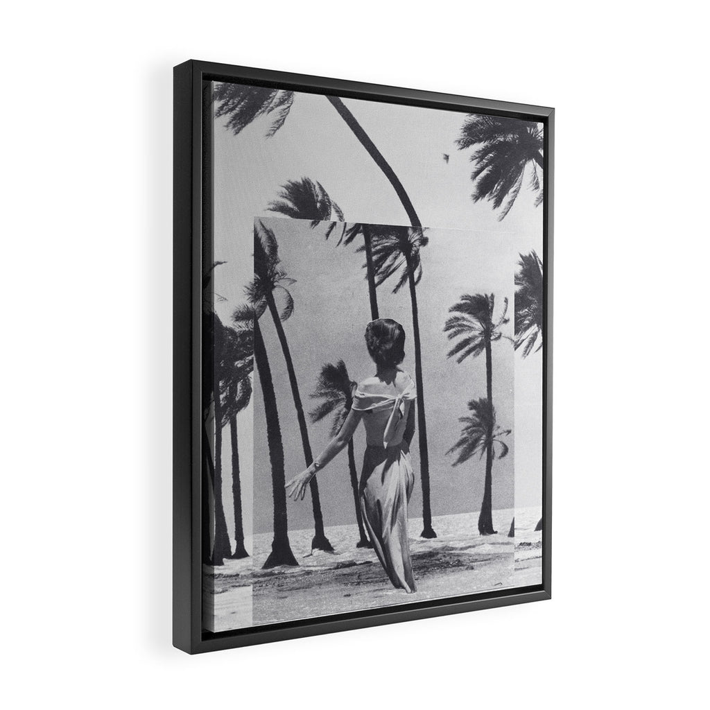 Tropical Storm Framed Canvas Print Gallery Image 2