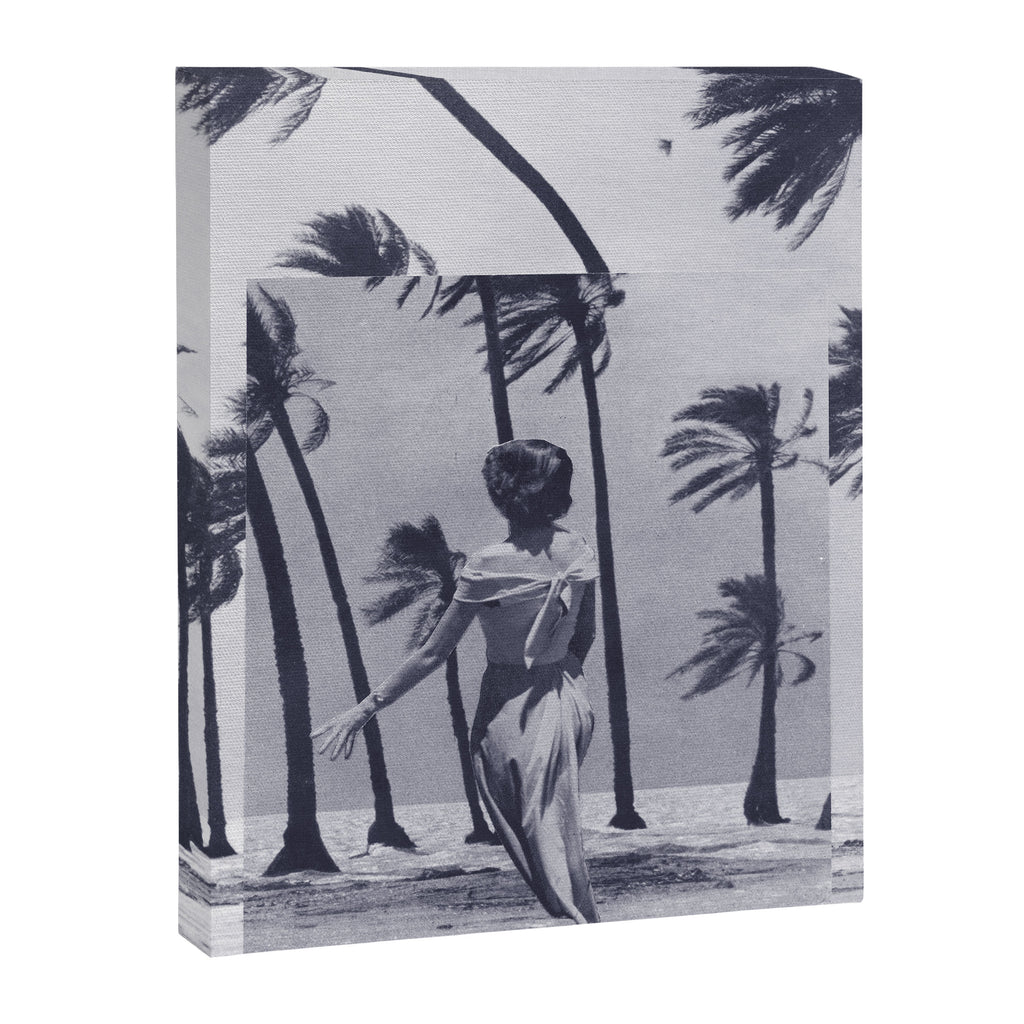 Tropical Storm in Purple Canvas Print Gallery Image 6