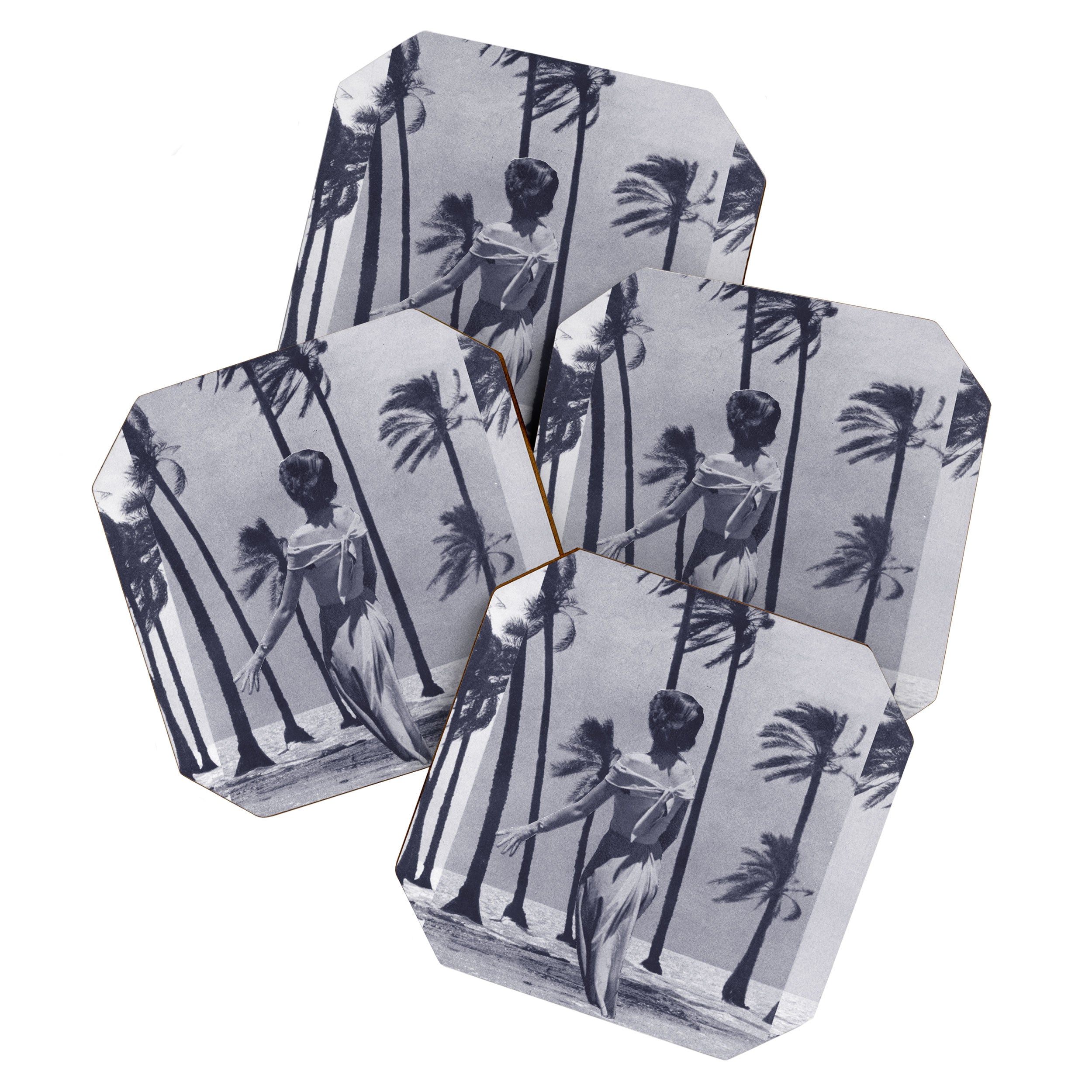 Tropical Storm in Purple Coaster Gallery Image 1
