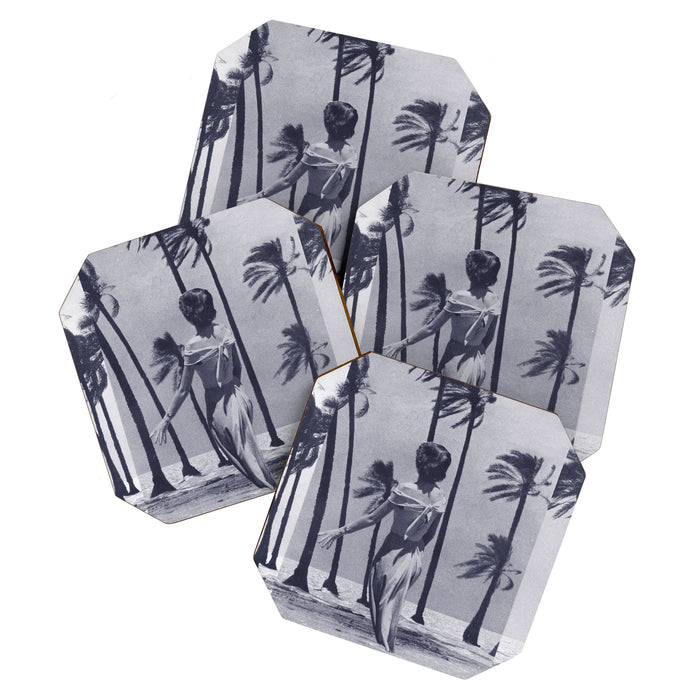 Tropical Storm in Purple Coaster Gallery Image 1