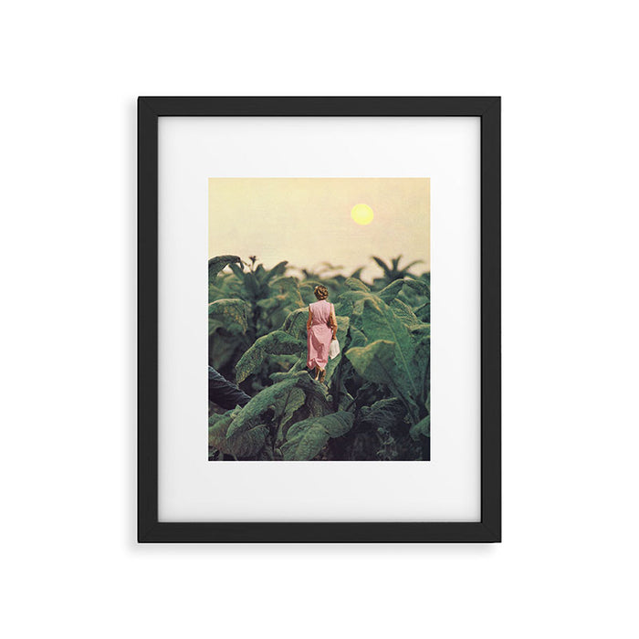 Leaves Framed Art Print Gallery Image 1