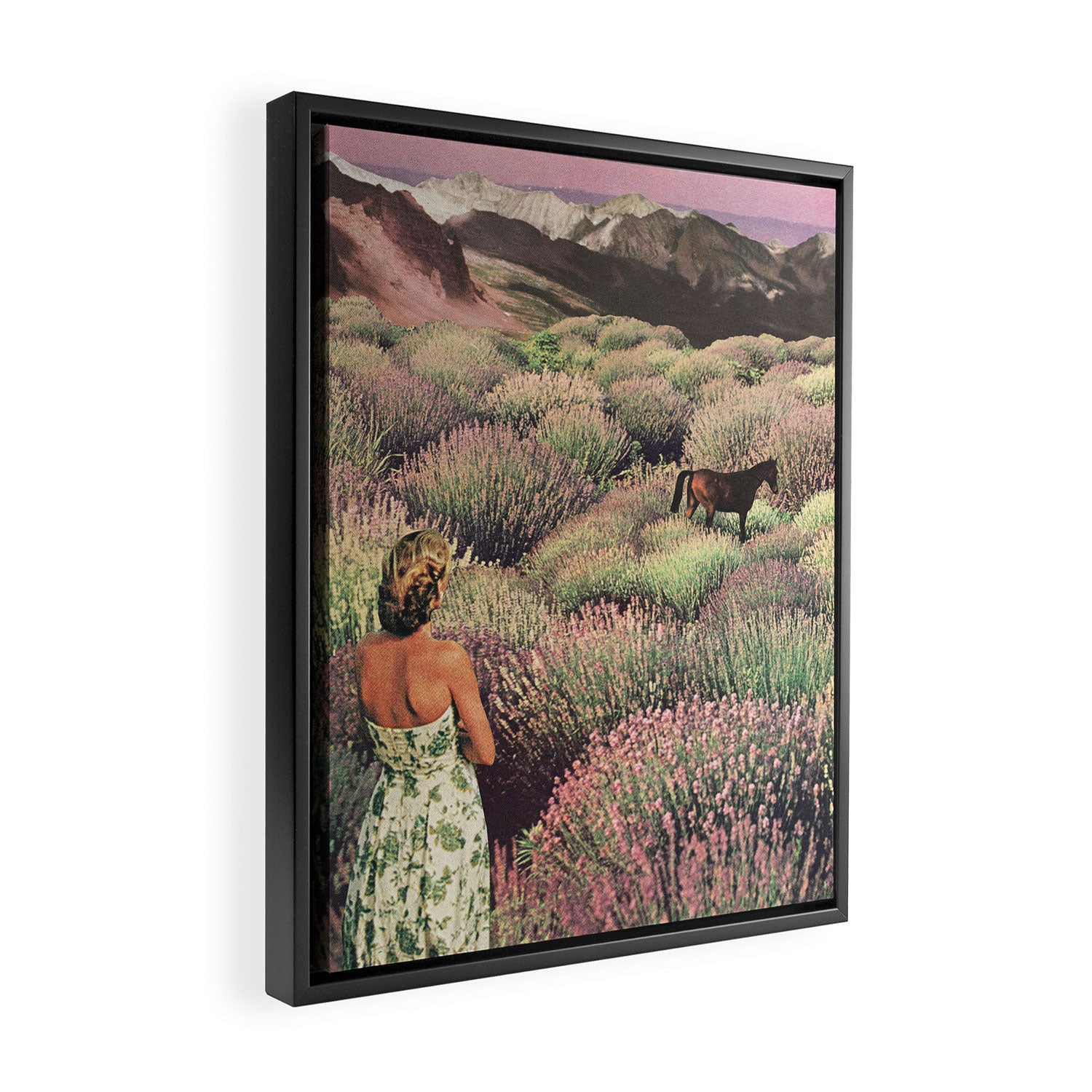 Wild & Free Framed Canvas Print Gallery Image 2