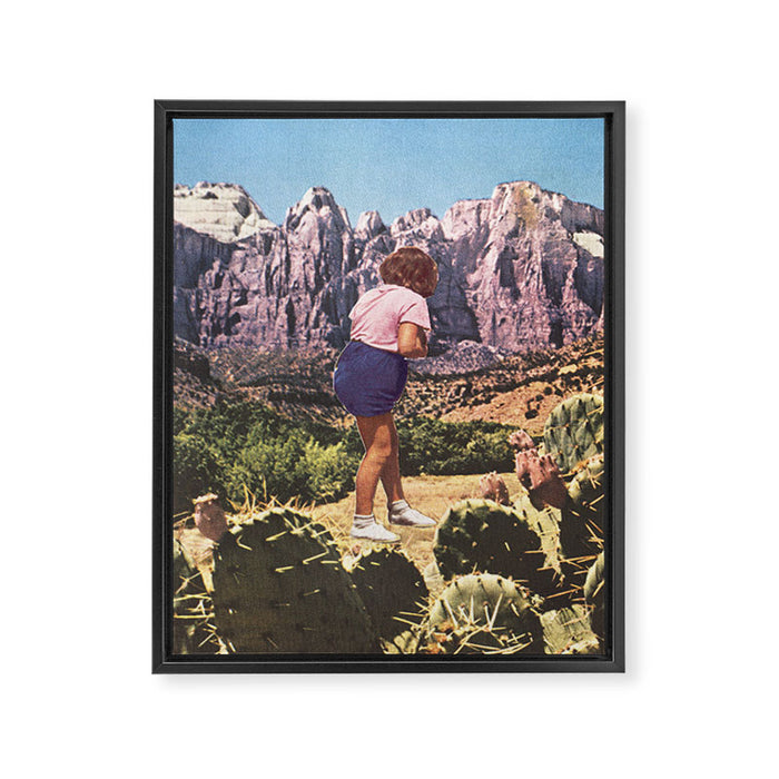 Wilderness Framed Canvas Print Gallery Image 1