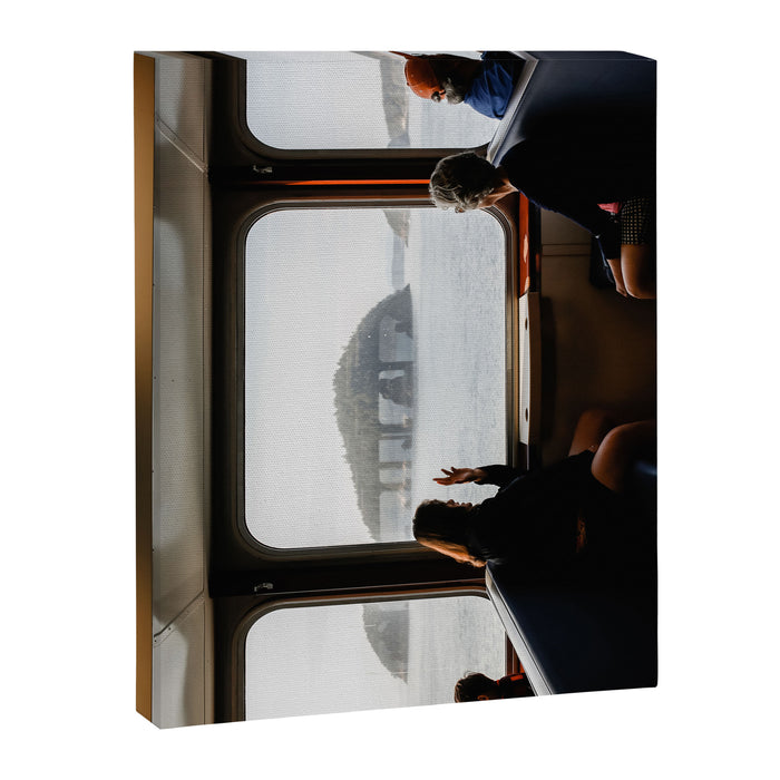 Seattle Ferry Window Canvas Print Gallery Image 1