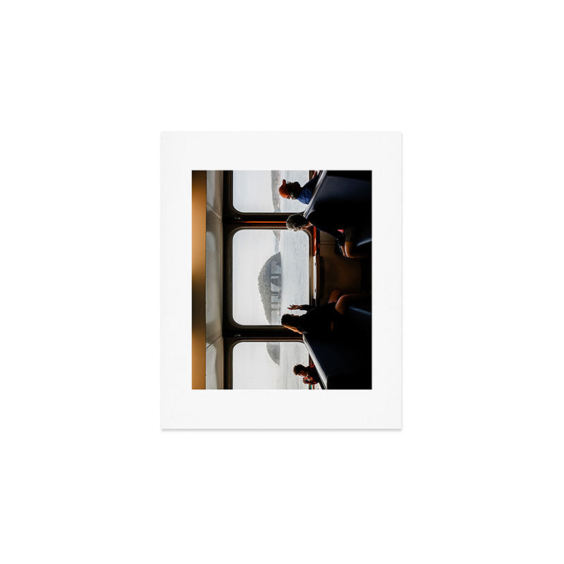 Seattle Ferry Window Art Print