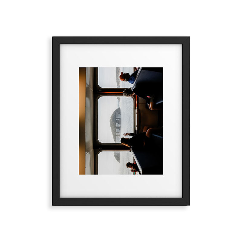 Seattle Ferry Window Framed Art Print Gallery Image 4