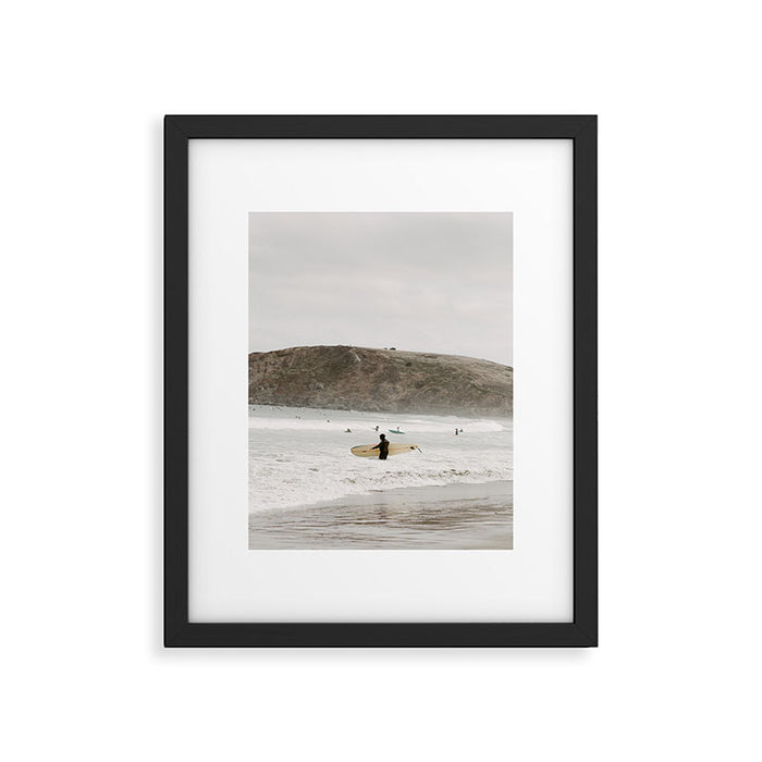 Surfer Framed Art Print Gallery Image 1