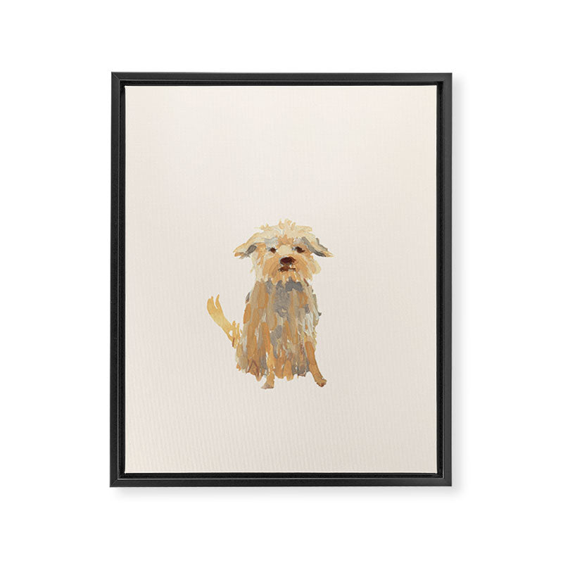 A dog called Jazz Framed Canvas Print Gallery Image 8