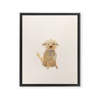 A dog called Jazz Framed Canvas Print Gallery Image 8
