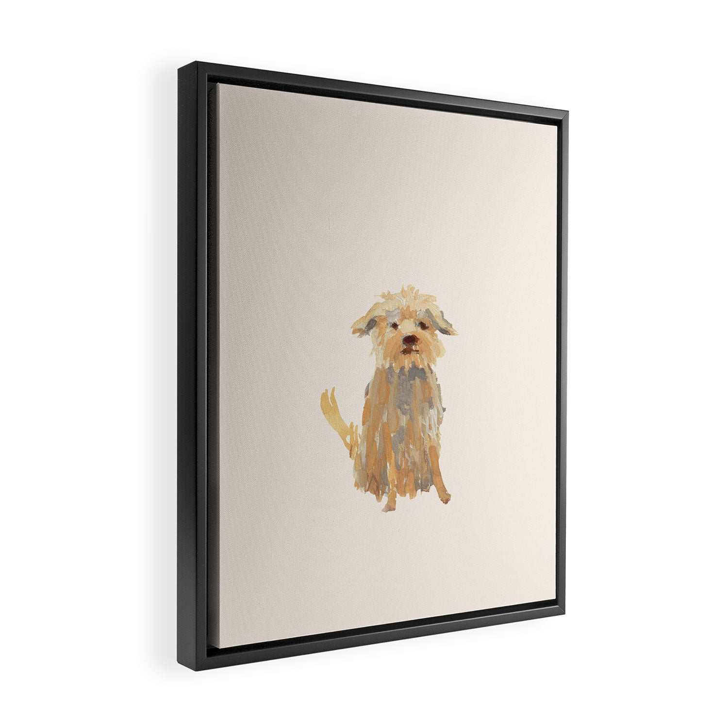 A dog called Jazz Framed Canvas Print Gallery Image 2
