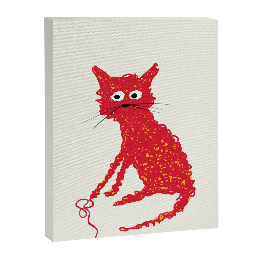Alfred cat Canvas Print Gallery Image 6