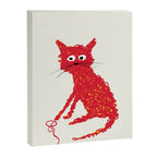 Alfred cat Canvas Print Gallery Image 6