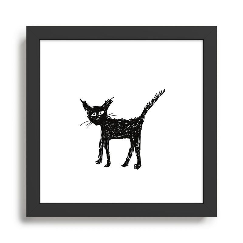 Cat Framed Art Print Gallery Image 1