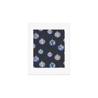Disco balls party time pattern dark Art Print Gallery Image 1
