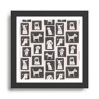 Dog portrait gallery Framed Art Print Gallery Image 1