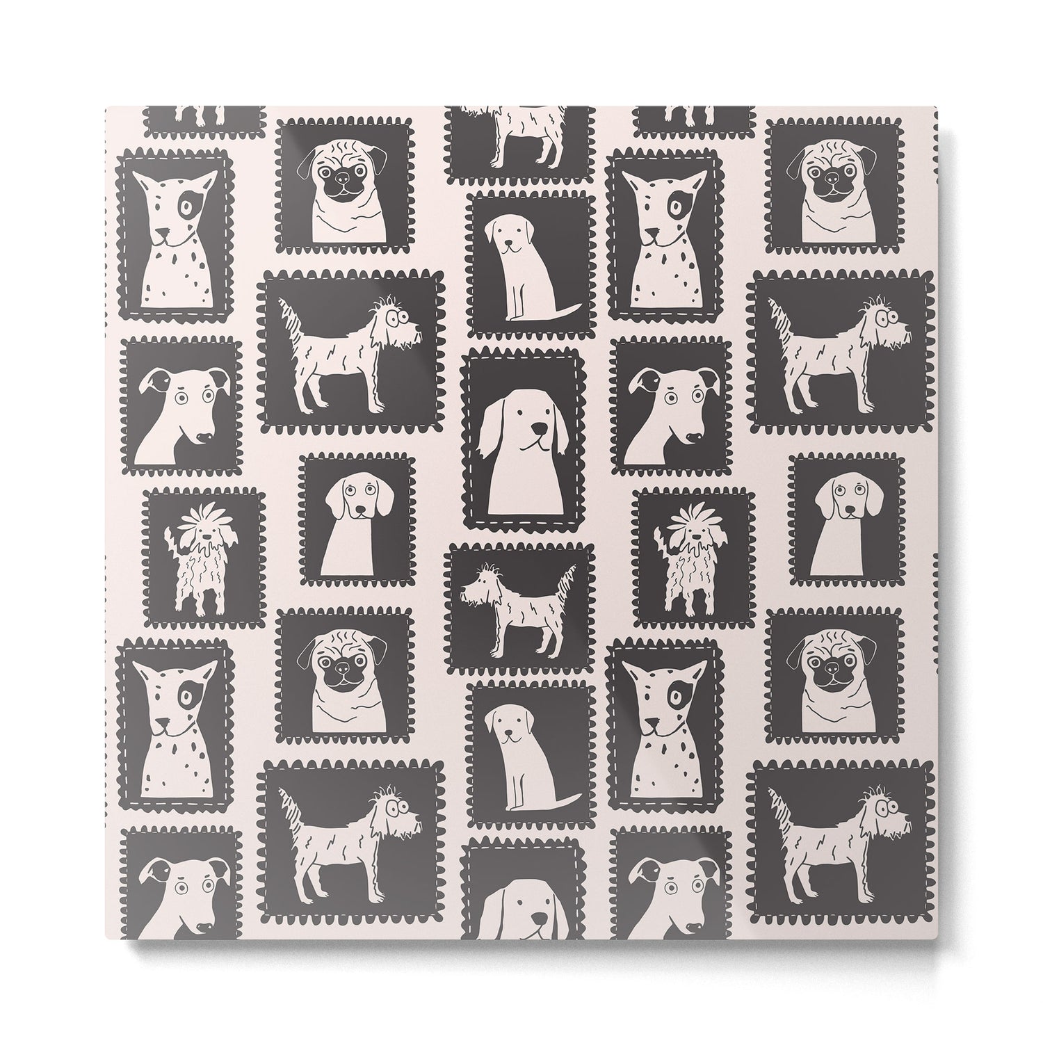 Dog portrait gallery Metal Print Gallery Image 2