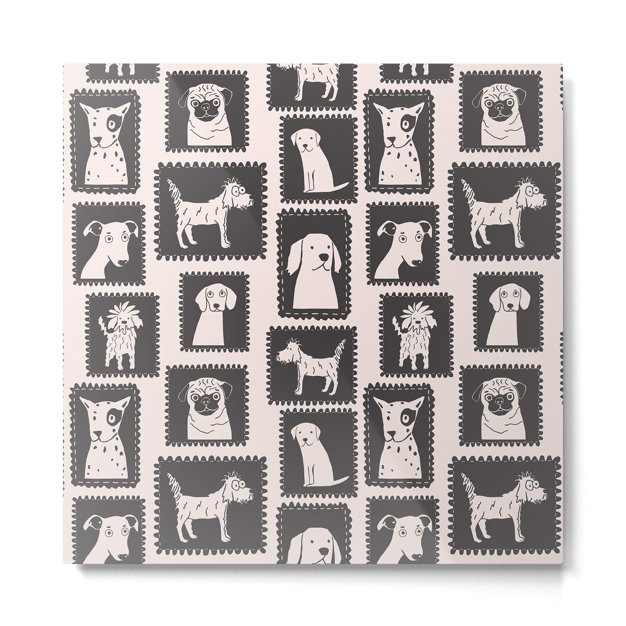Dog portrait gallery Metal Print Gallery Image 2