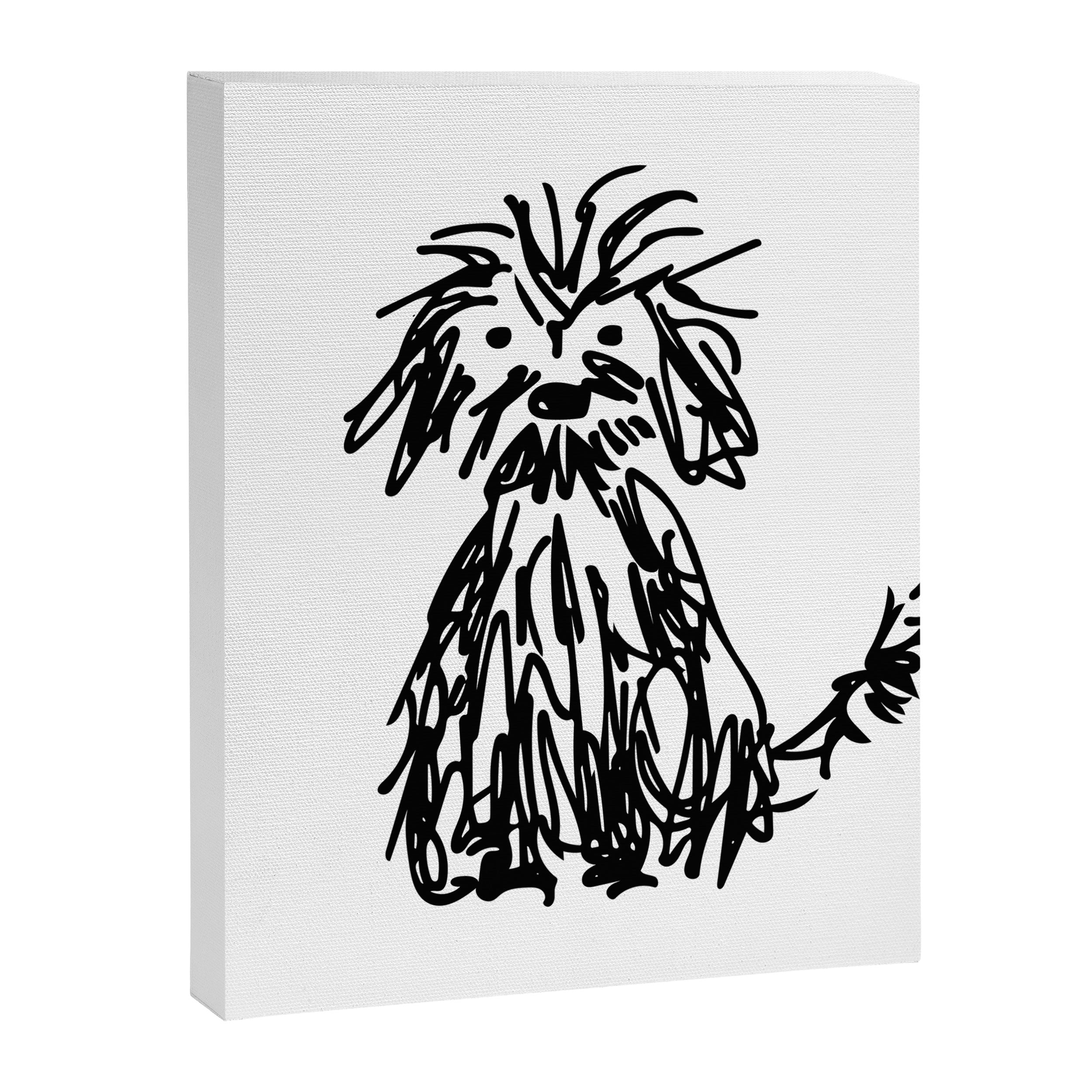 Doggy Day Canvas Print