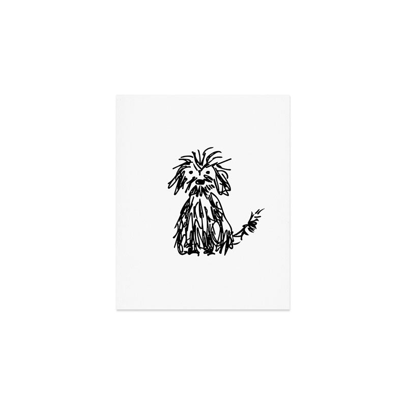 Doggy day Art Print