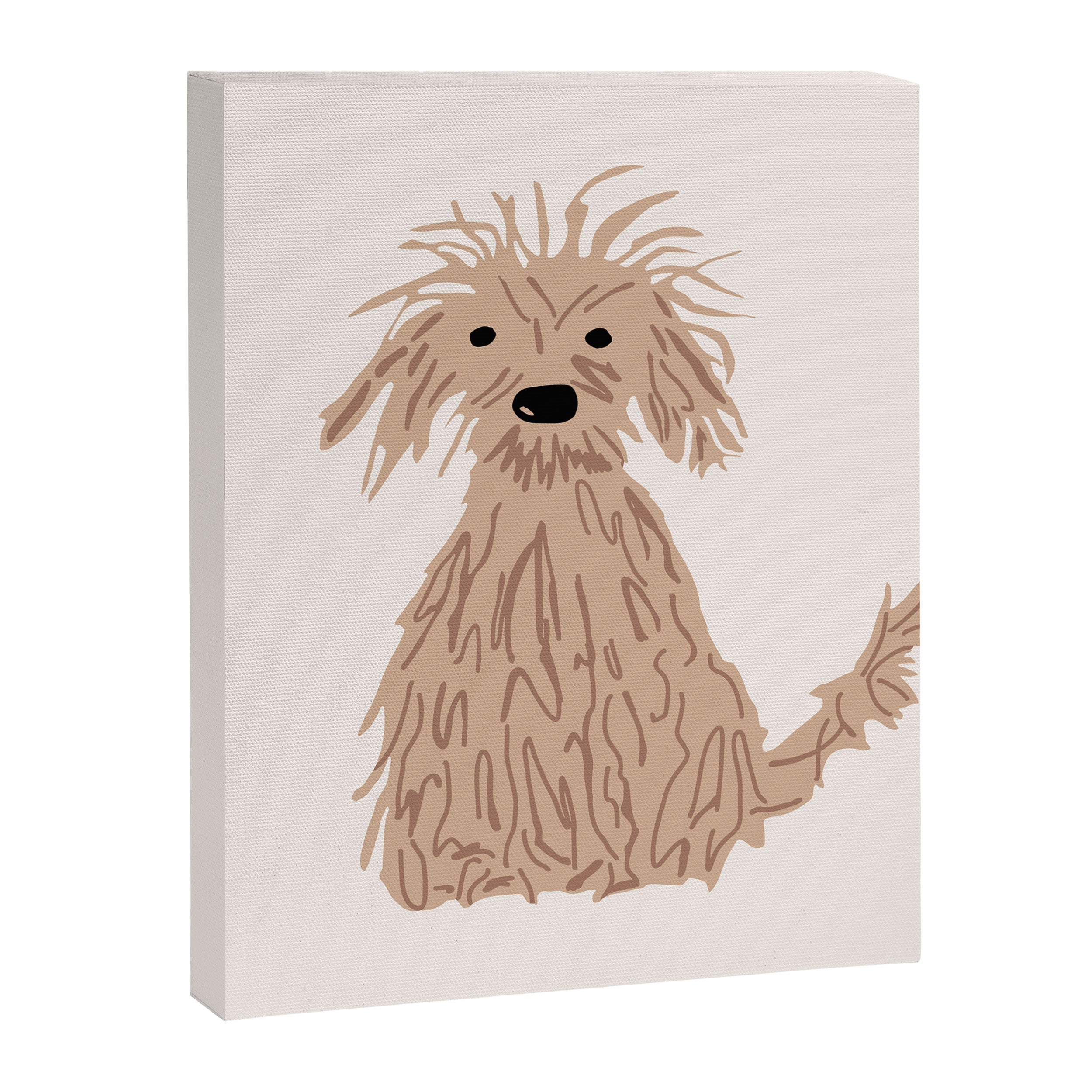 Doggy day cream version Canvas Print Gallery Image 8