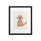 Doggy day cream version Framed Art Print Gallery Image 6