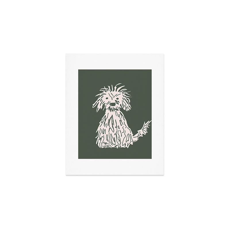 Doggy day light version Art Print Gallery Image 1