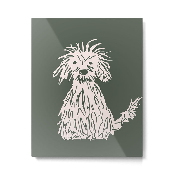 Doggy day light version Metal Print Gallery Image 1