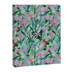 Flower garden hand painted floral pattern Canvas Print Gallery Image 6