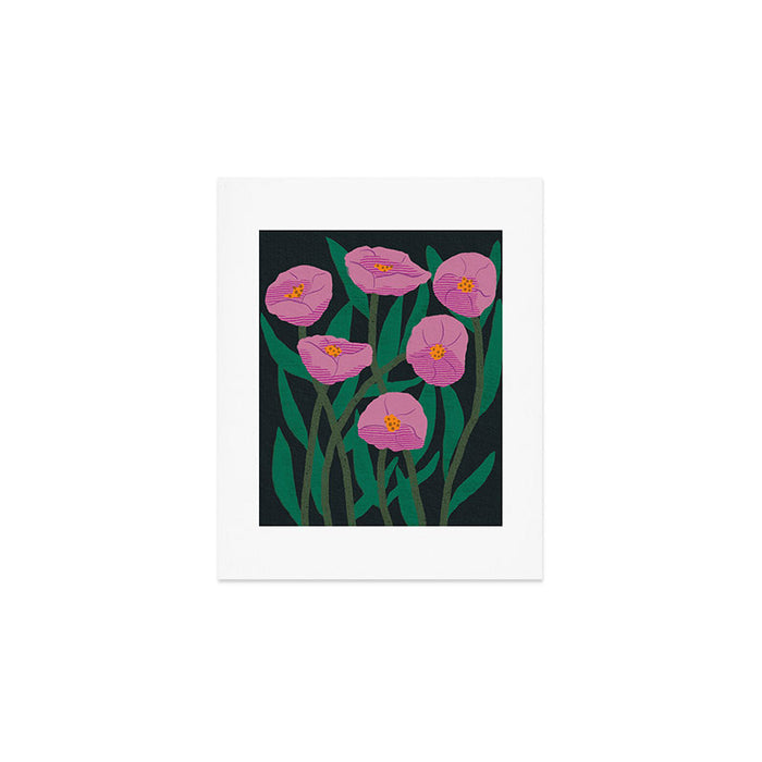 Flower garden  Art Print Gallery Image 1