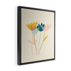 Flowers yay Framed Canvas Print Gallery Image 2