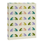 Frog friends pattern on cream Canvas Print Gallery Image 8